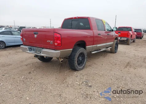 2008 Dodge Ram 2500 Laramie из США, поврежденный, VIN 3D7KS29A88G122581